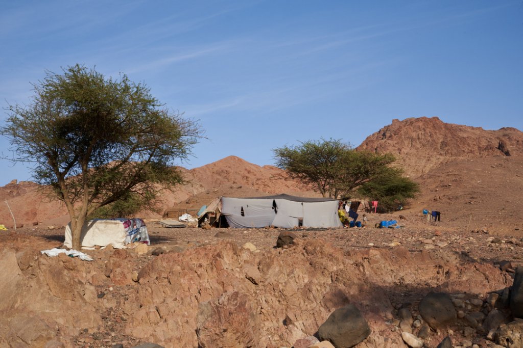 Beduinencamp, Wadi Dana Trail